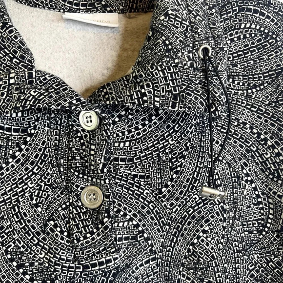 Chicos Weekends Abstract 1/2 Sleeve Pullover Size L/XL - Picture 4 of 8